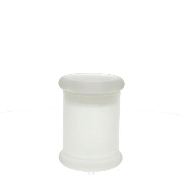 Candela Metro Jars - Frosted Glass - Flat Lid - Small