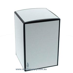 Candela Metro - KNOB Lid - Gift Box - Large - WHITE/BLACK