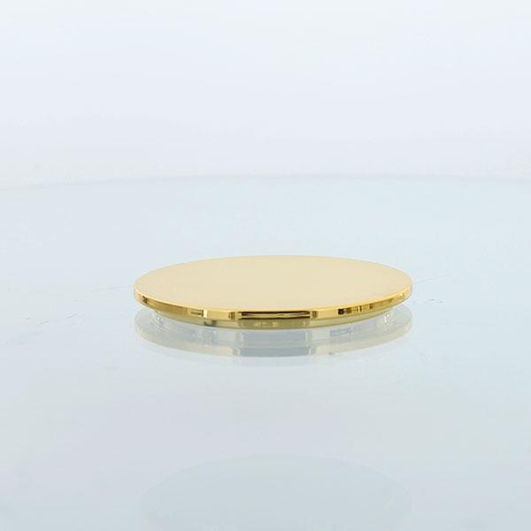 Candela Tumbler Lids - Electroplated Plastic Gold  - Small