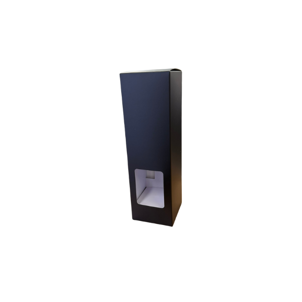 Diffuser 125ml - Gift Box - BLACK - WINDOW - 250mm High
