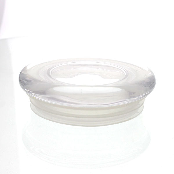 Candela Metro Lids - Clear Glass - Flat - Medium