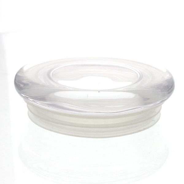 Candela Metro Lids - Clear Glass - Flat - Large