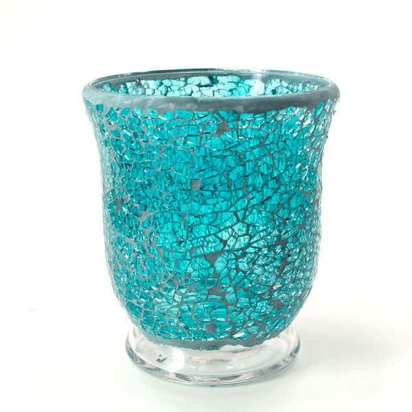 Mosaic - Turquoise Crackle - Hurricane - Medium