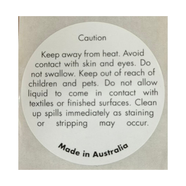 Caution Labels - Diffuser - Large - 5.0cm