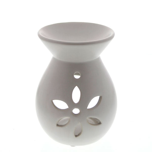 Tealight Burner - Ceramic - Matt White