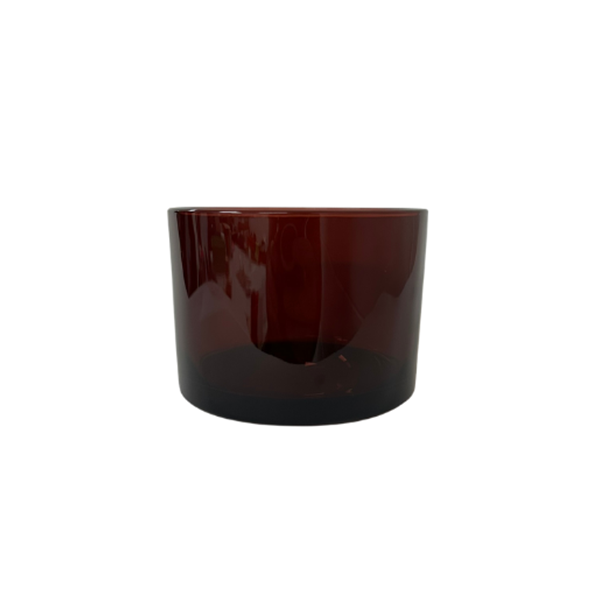 Candela Tumblers - Dark Amber Exterior - Shallow