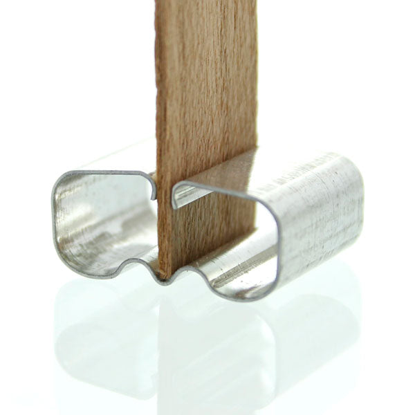 Precision Clips for Wood Wicks