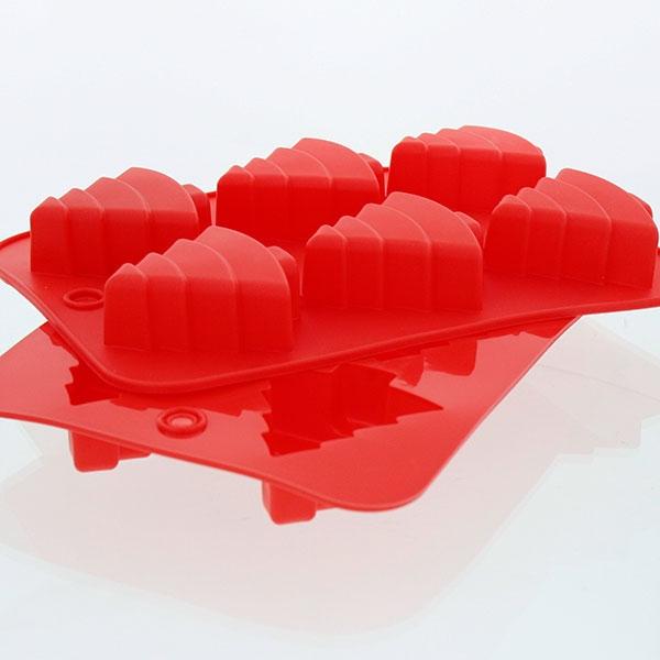 Silicone Soap Mould – 6 Cavity - Christmas Trees