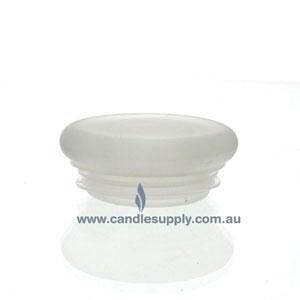 Candela Metro Lids - Frosted Glass - Flat - Small