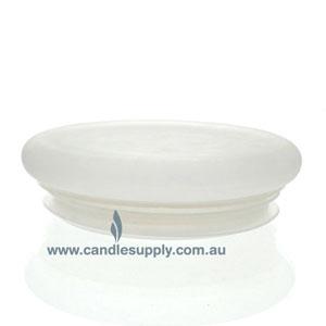 Candela Metro Lids - Frosted Glass - Flat - Large