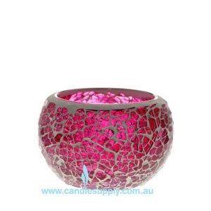 Mosaic - Pink Crackle - Small