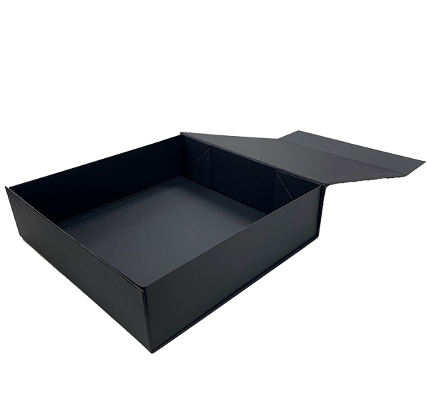 Hamper Gift Box – Large Square 369mm x 369mm – Matt Black