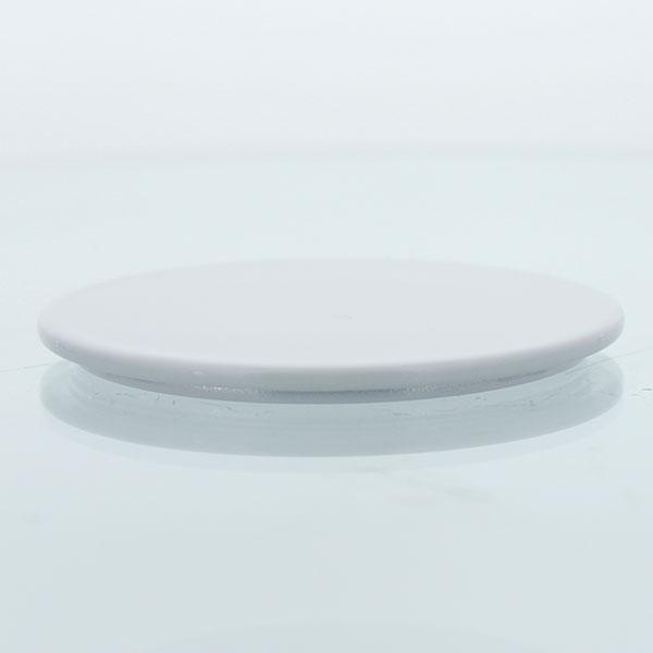 Candela Tumbler Lids - Electroplated Plastic White - Shallow