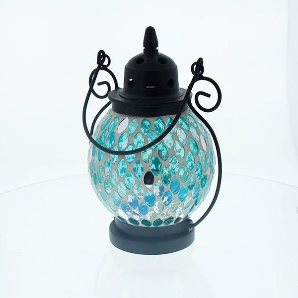 Mosaic - Aqua Fantasy - Tealight Lanterns