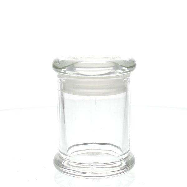 Candela Metro Jars - Clear Glass - Flat Lid - Small