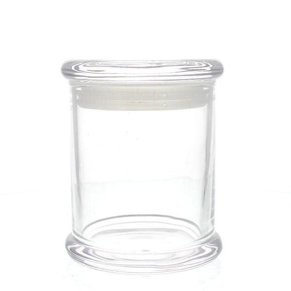 Candela Metro Jars - Clear Glass - Flat Lid - Large