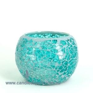 Mosaic - Turquoise Crackle - Medium