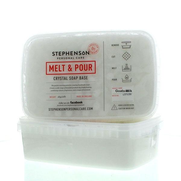 Melt and Pour Soap Base - Crystal - Shea Butter