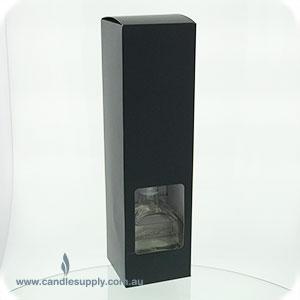Diffuser 160ml & 200ml - Gift Box - BLACK - WINDOW