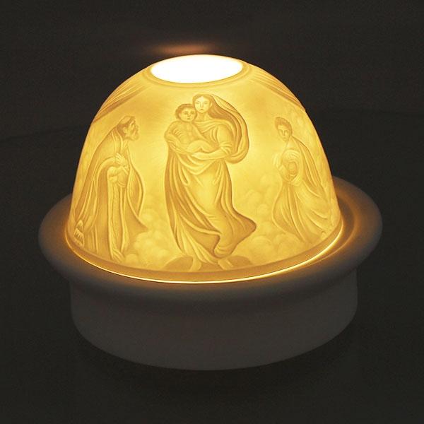 Luminous Mary - White Porcelain LED Night Light