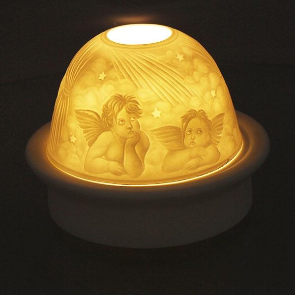 Luminous Mary - White Porcelain LED Night Light