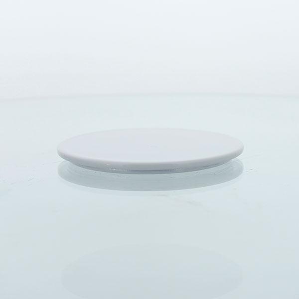 Candela Tumbler Lids - Electroplated Plastic White  - Medium