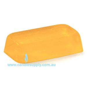 Melt and Pour Soap Base - Crystal - Carrot, Cucumber & Aloe Vera